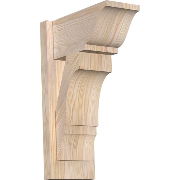Ekena Millwork Balboa Traditional Smooth Outlooker, Douglas Fir, 7 1/2"W x 14"D x 22"H OUT08X14X22BOA01SDF - main